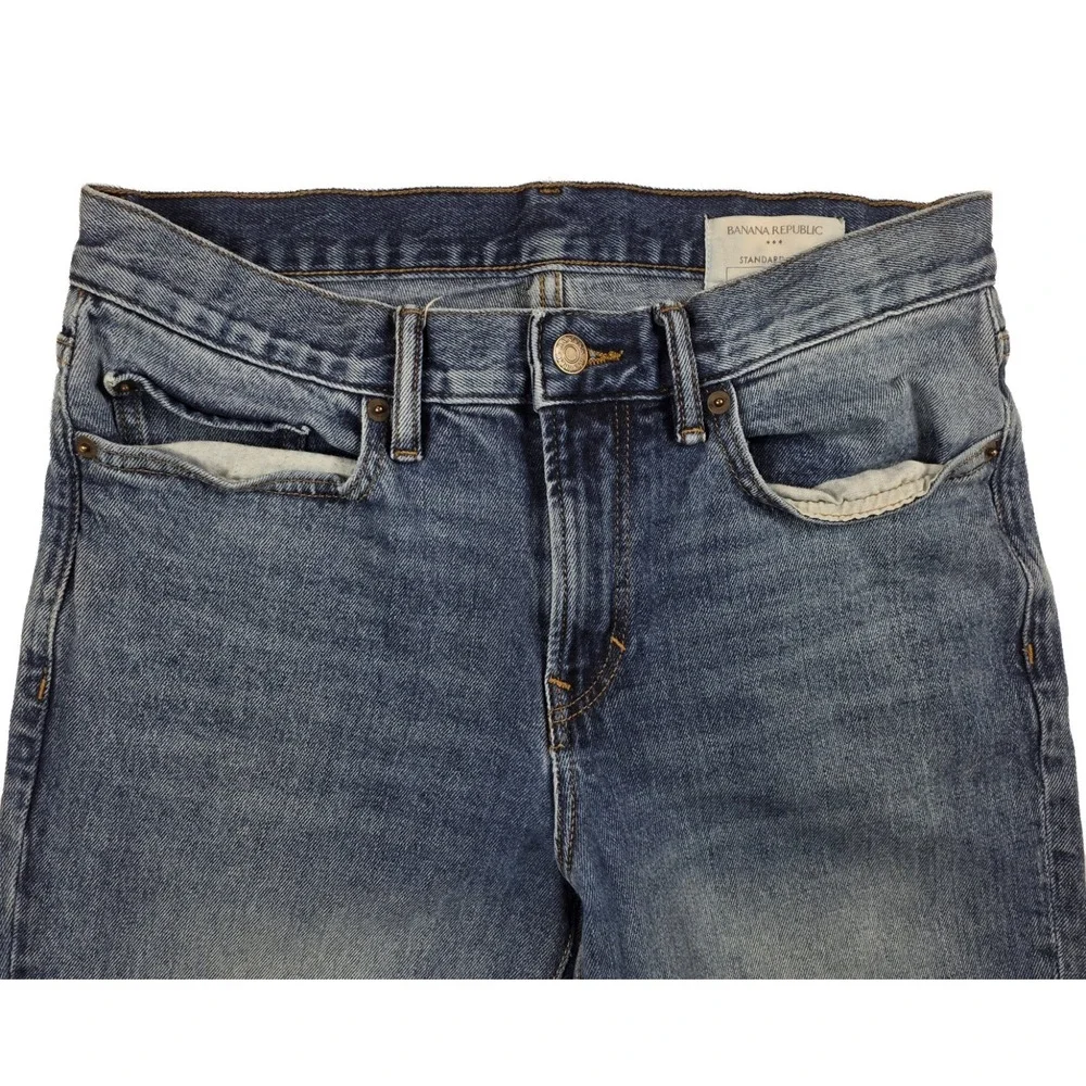 Banana Republic Blue Standard Jean Slim Fit Men's Size 30x32